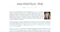 Desktop Screenshot of anapantelic.com
